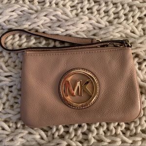 Michael Kors Nude Wristlet